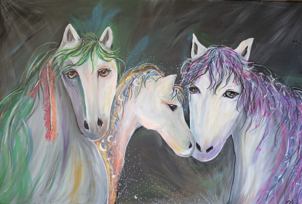 cassondra easthsm horse painting