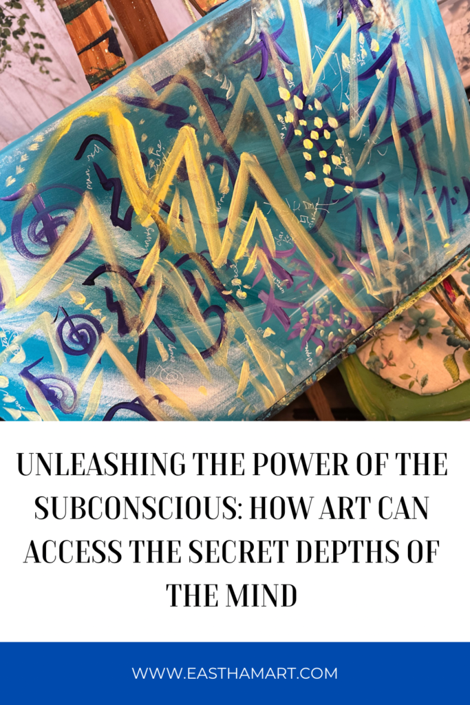Unleashing the power of your subconscious: how art can help you access the secret depth of your being 