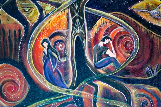 Realms painting by Cassondra Eastham