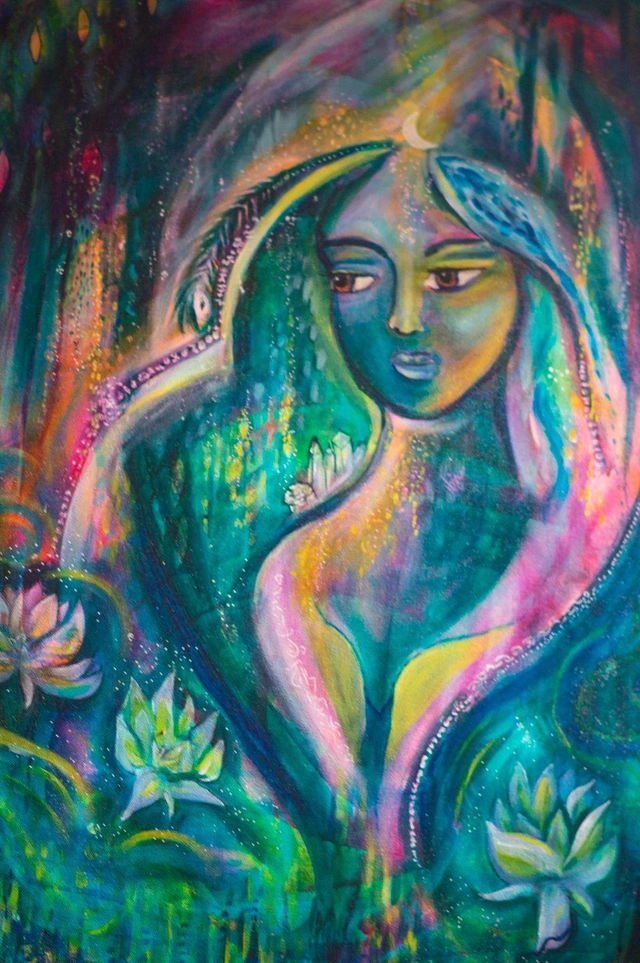 Muse painting by Cassondr Eastham