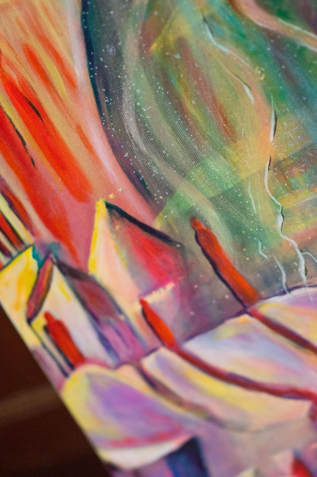 Phoenix painting by Cassondra Eastham