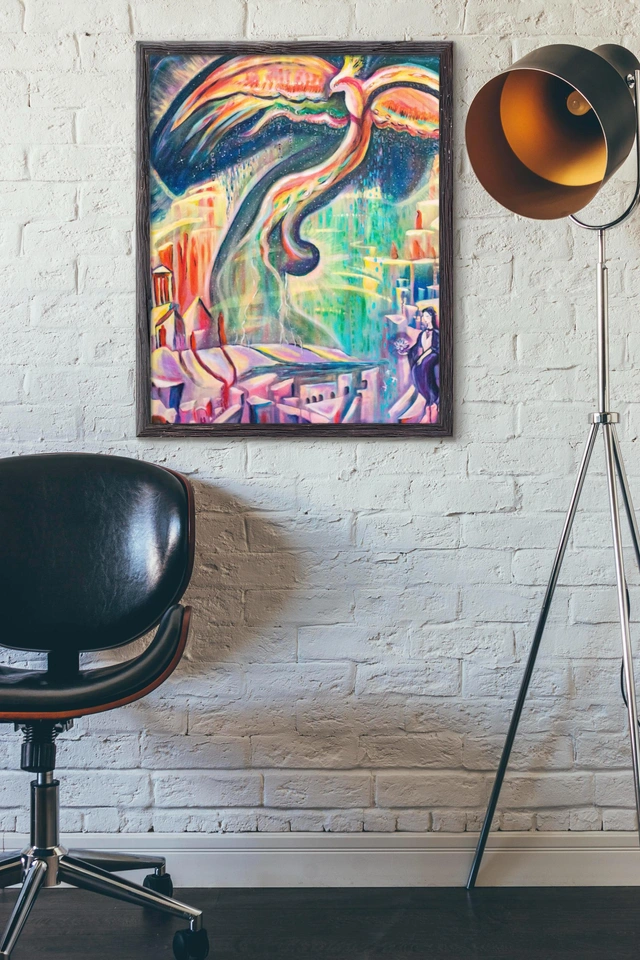 Phoenix painting by Cassondra Eastham