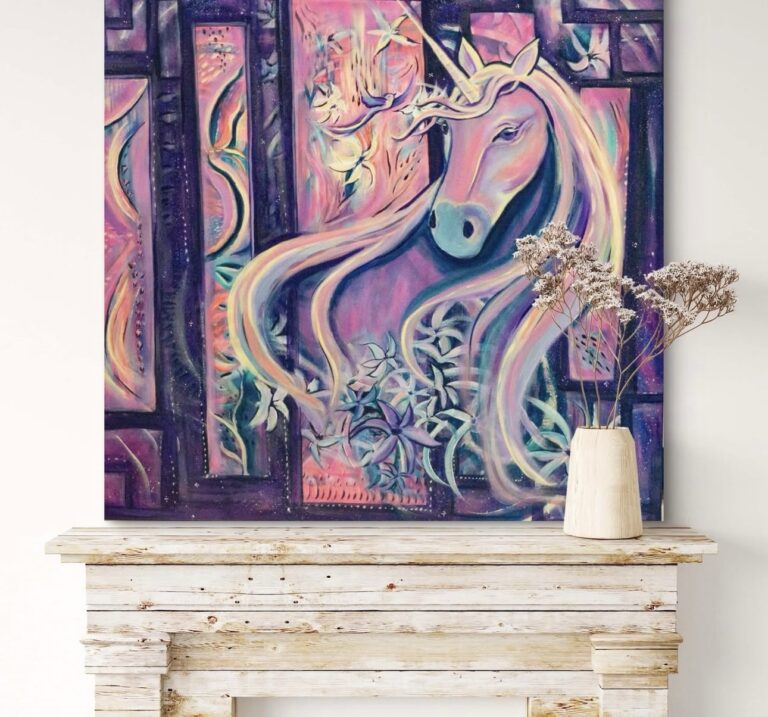 Artist Log 5: Healing Reflected New Years 2024 Painting