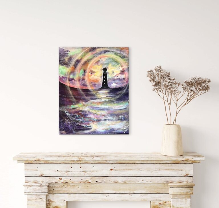 Artist Log 6: Lighthouse Healing Painting