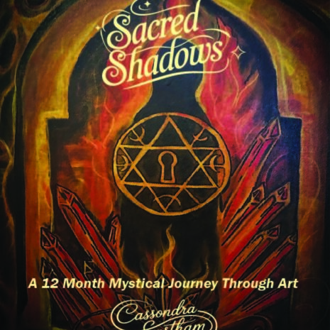 Sacred Shadows cover thumnail Sacred Shadows Art journal by Cassondra Eastham
